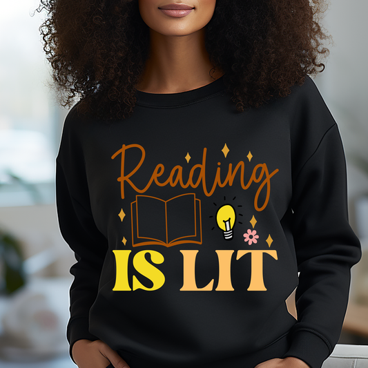 Reading Is Lit - DTF Transfer