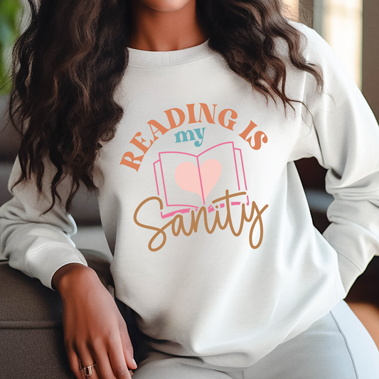 Reading Is My Sanity - DTF Transfer