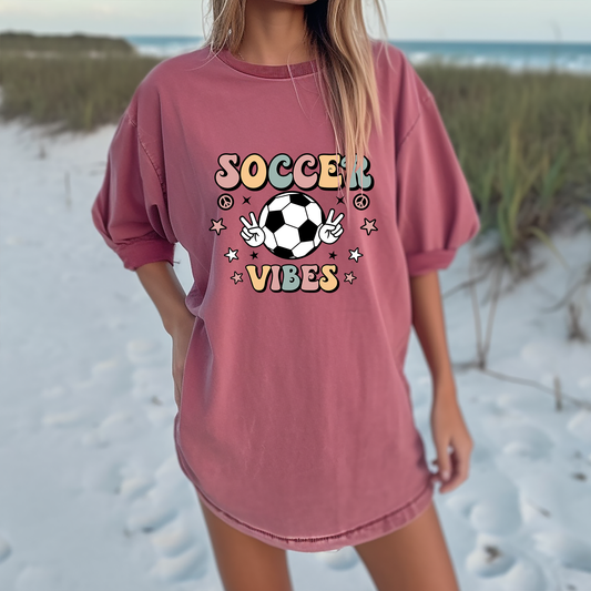 Soccer Vibes Colorful - DTF Transfer