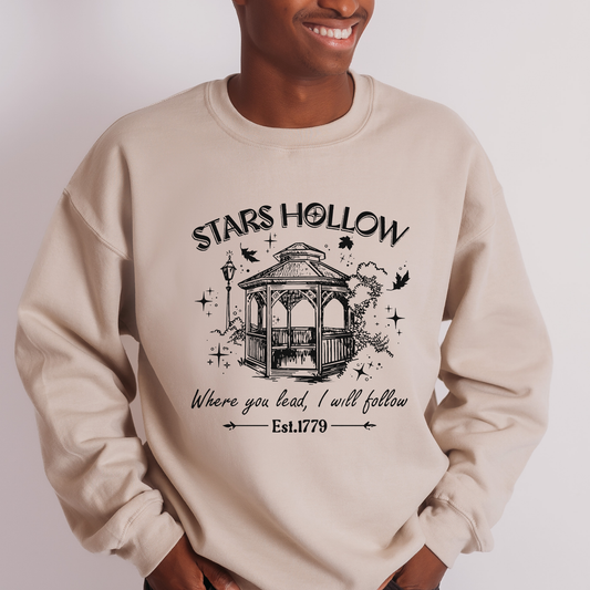 Stars Hollow Black - DTF Transfer