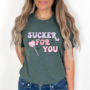 Sucker For You Pastel Purple - DTF Transfer